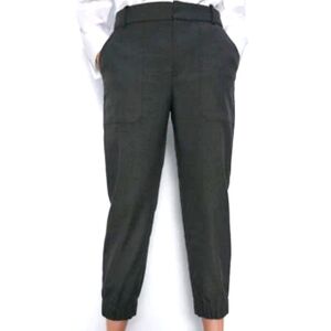 Zara Charcoal Grey Trouser Jogger Pants Size 4